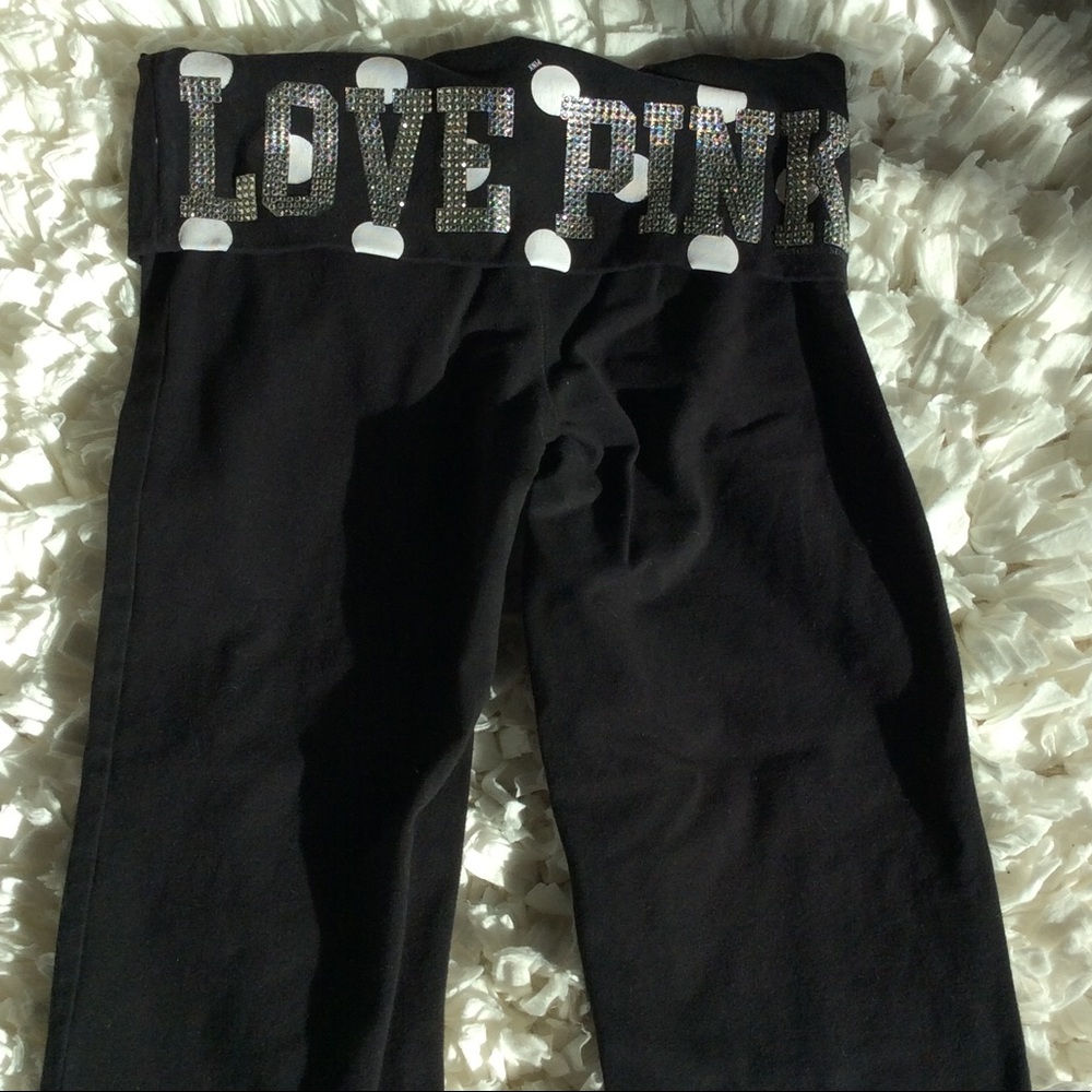 Victoria's Secret Love Blingy Yoga Pants